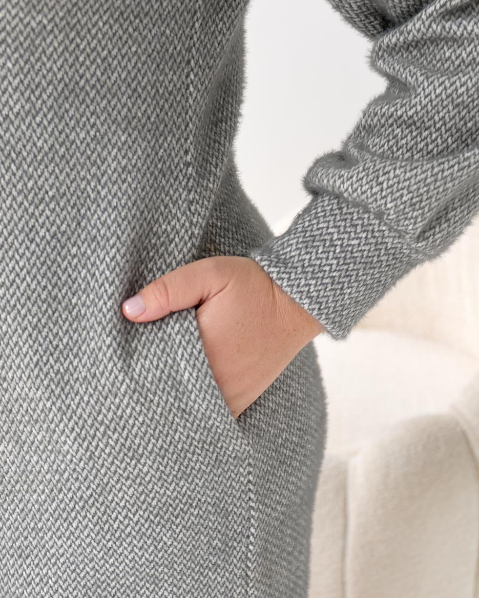 Женское платье теплое ангора