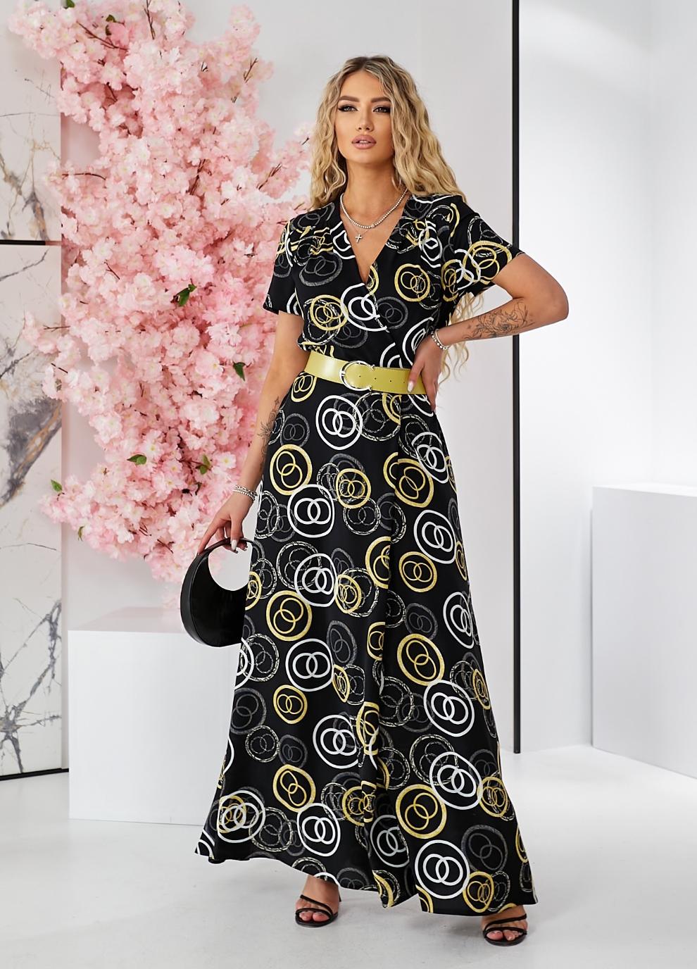 Женское летнее платье на запах