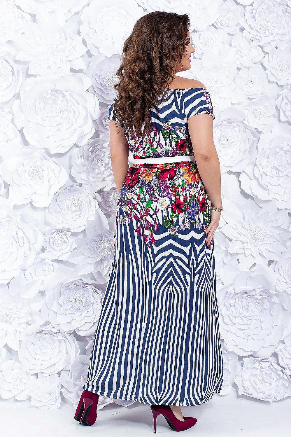 Женское платье из штапеля