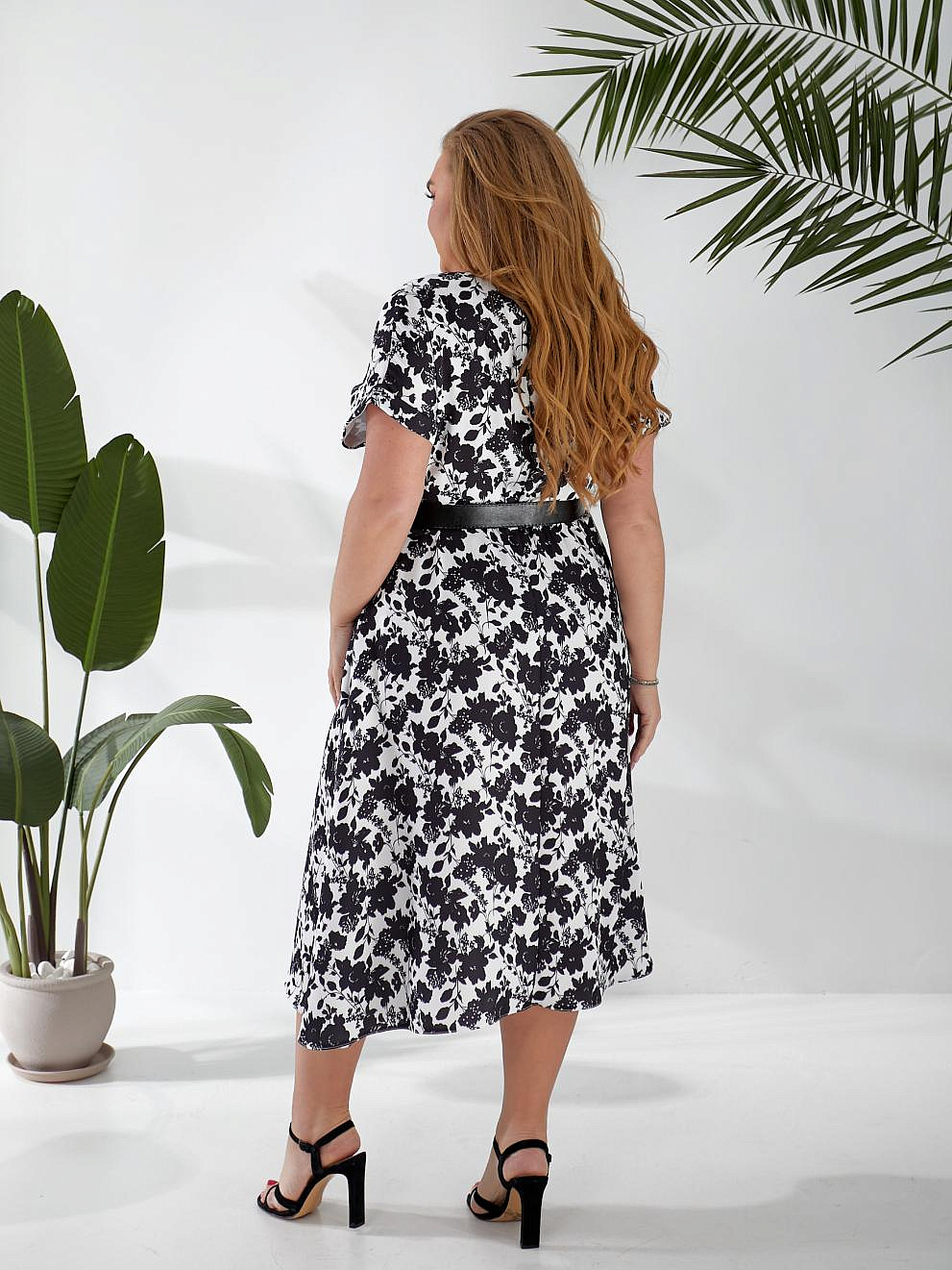 Женское шелковое платье