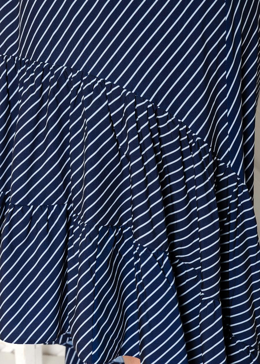 Платье летнее с воланом внизу