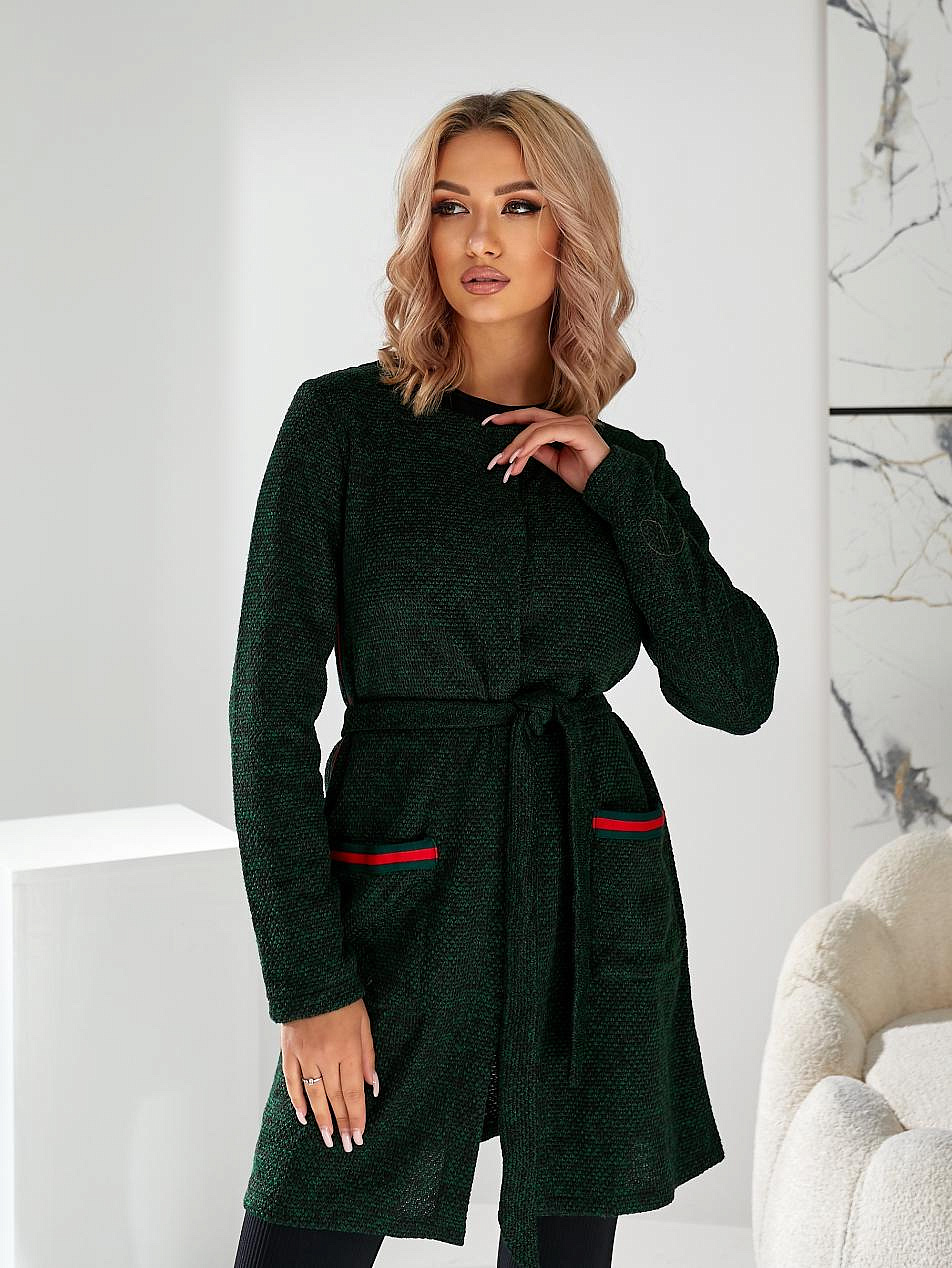 Женский кардиган из букле