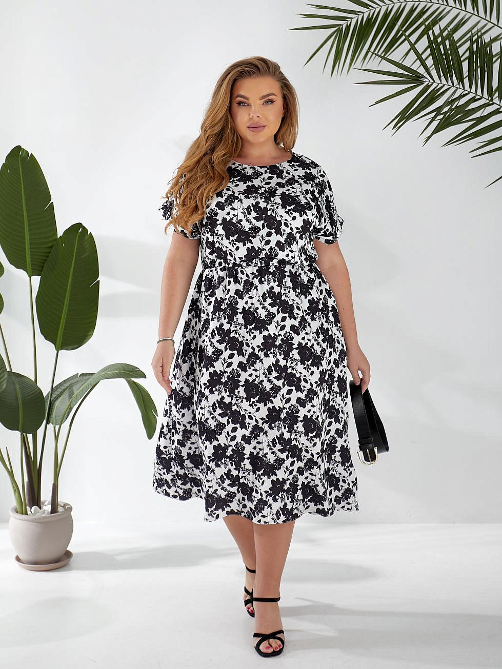 Женское шелковое платье