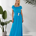 Женское платье штапель длинное