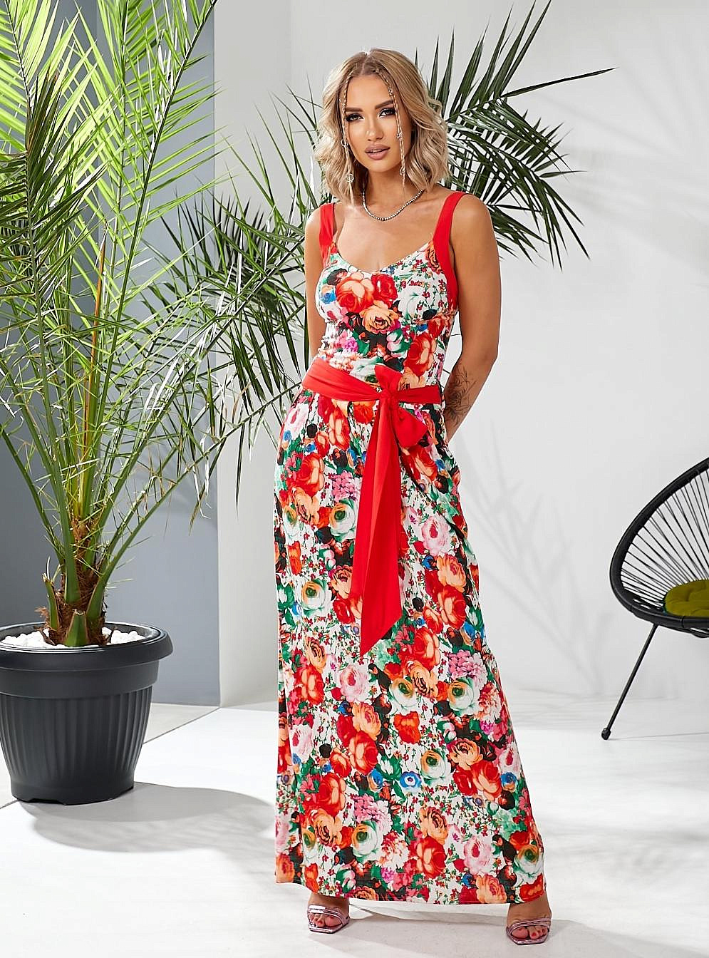 Льняной сарафан