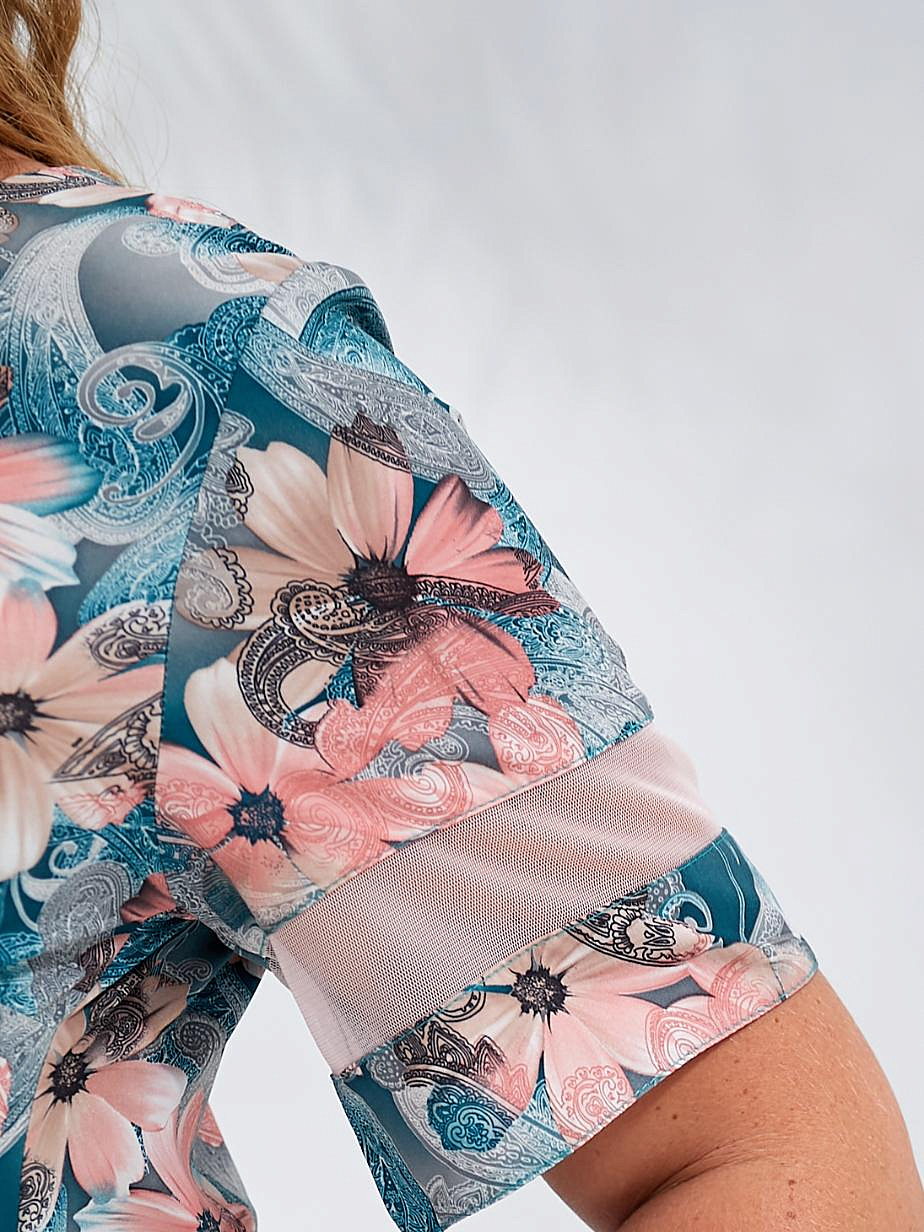 Женское платье длинное с воланом по низу 