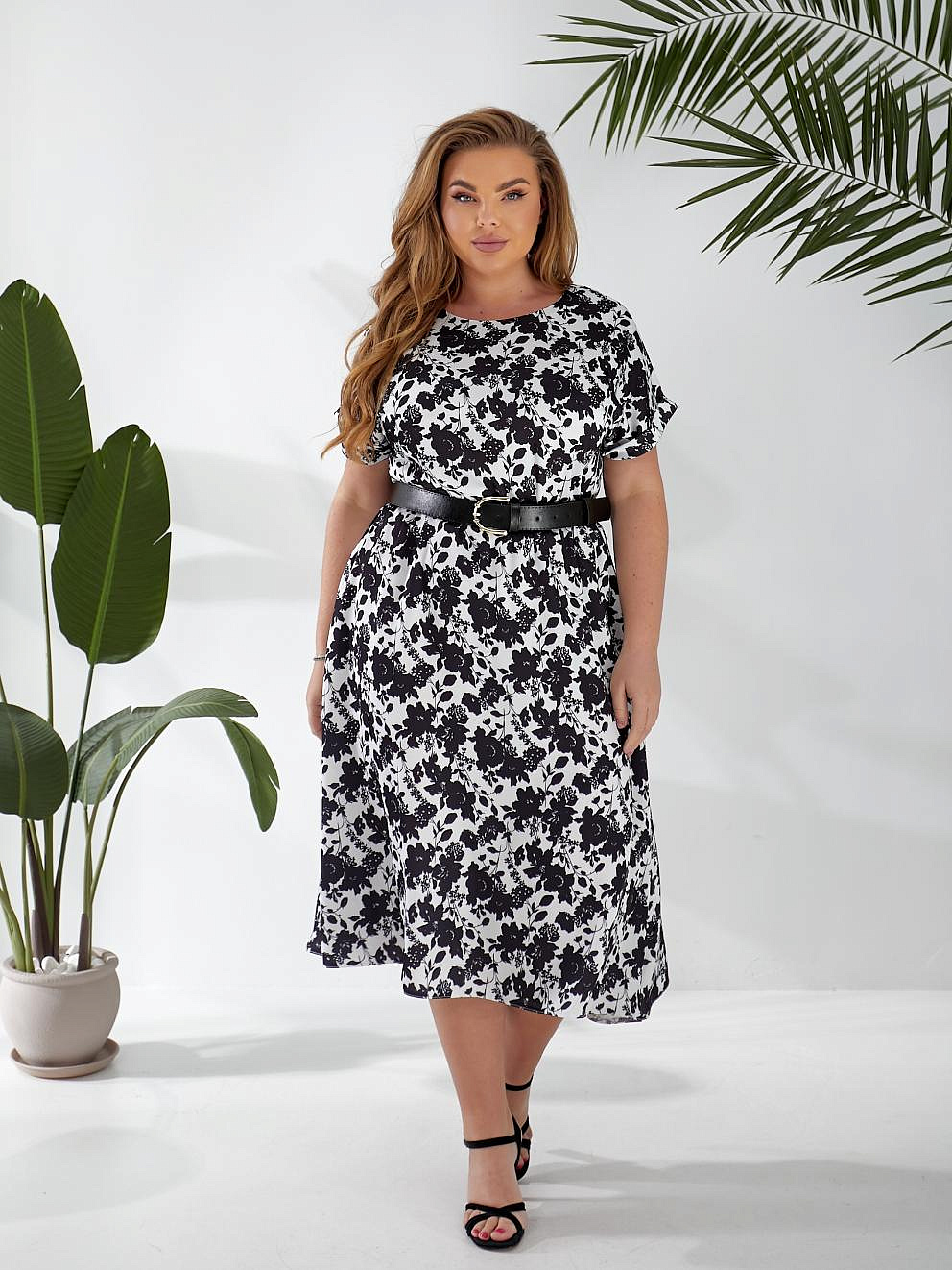 Женское шелковое платье