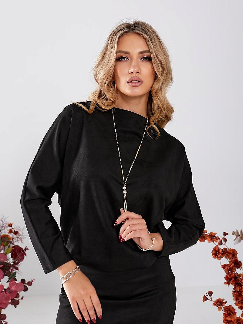 Платья миди с рукавом летучая мышь