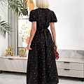 Женское платье макси в цветочек