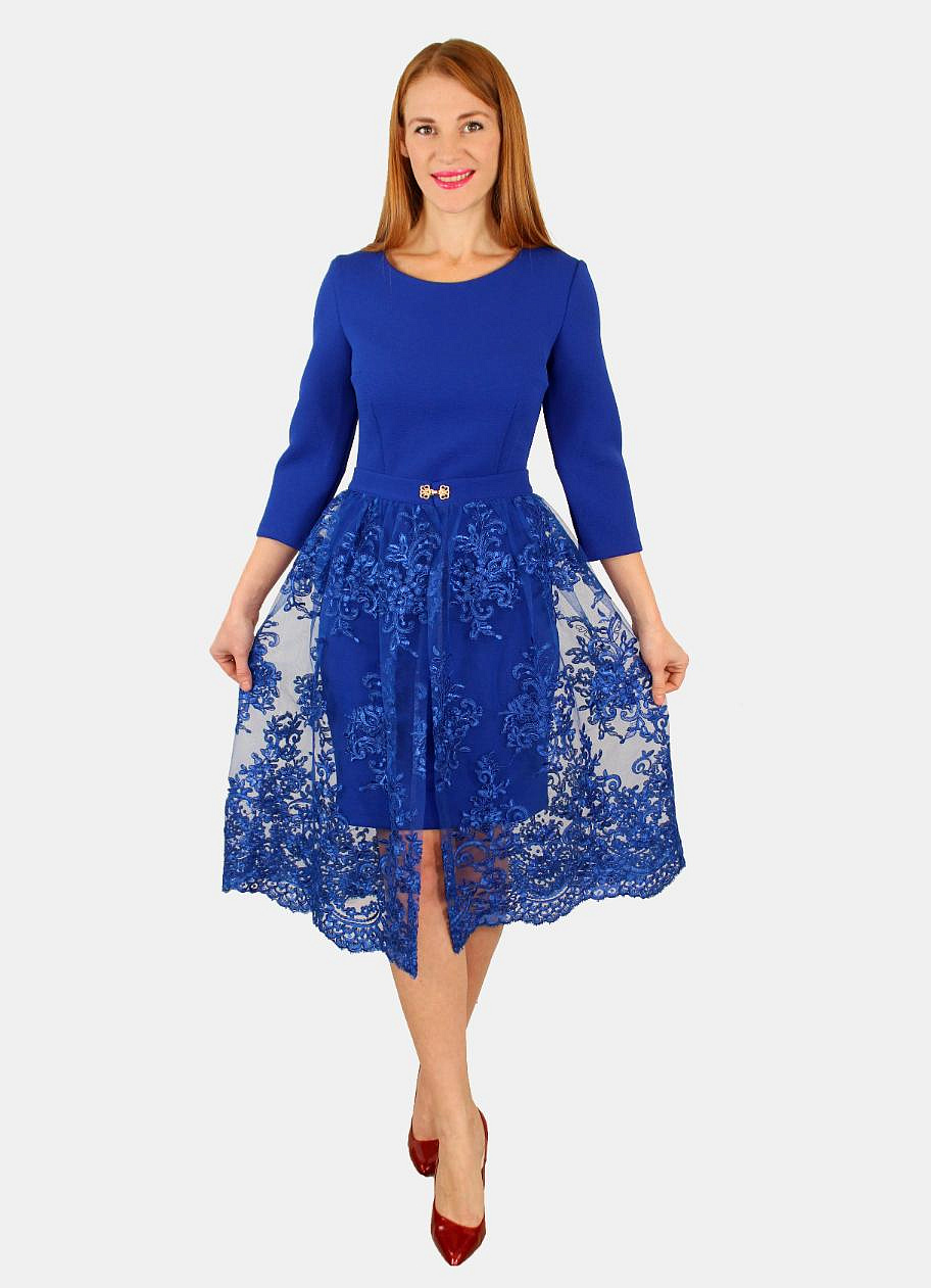 Платье со съемной юбкой