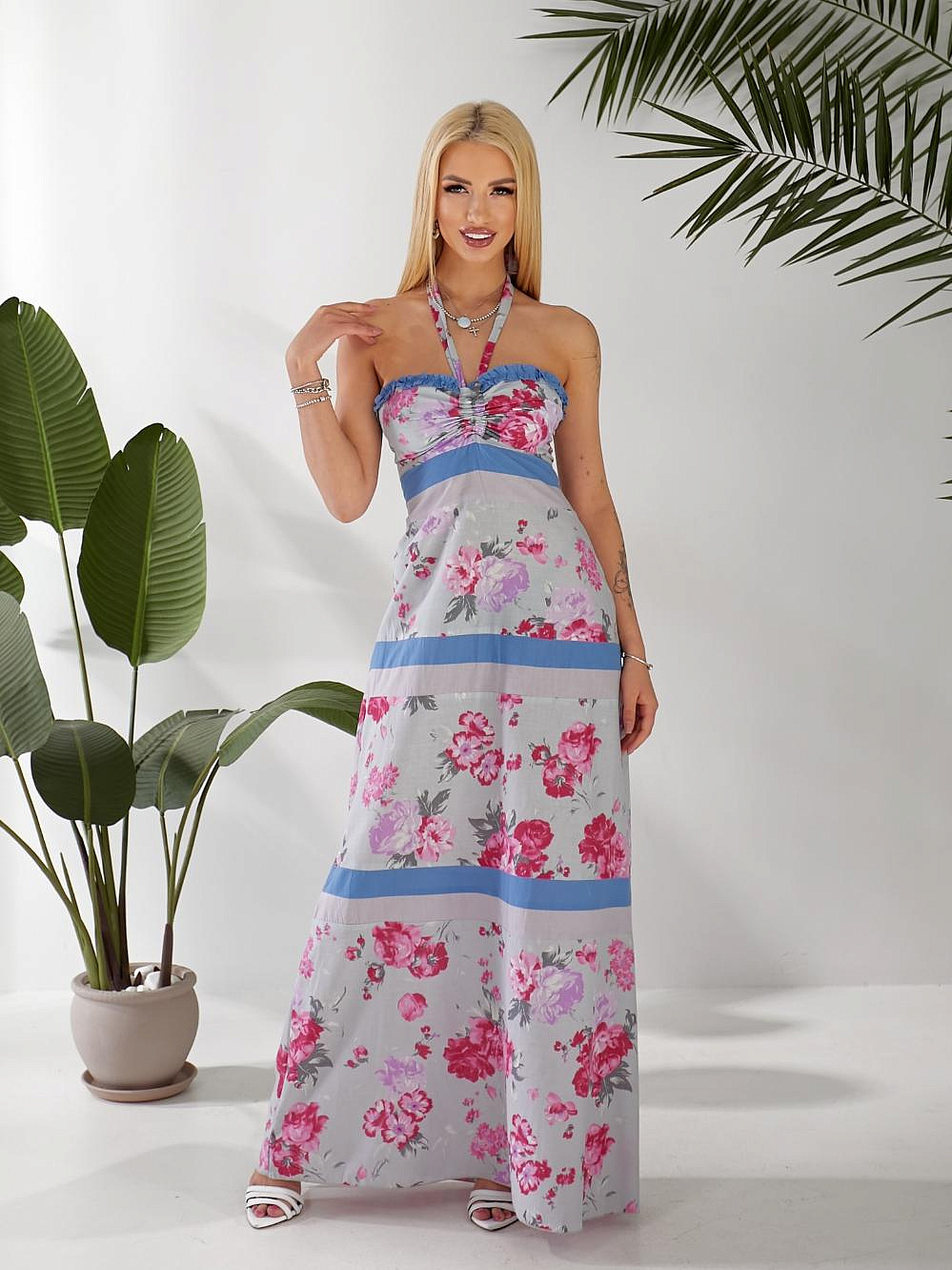 Женский длинный сарафан