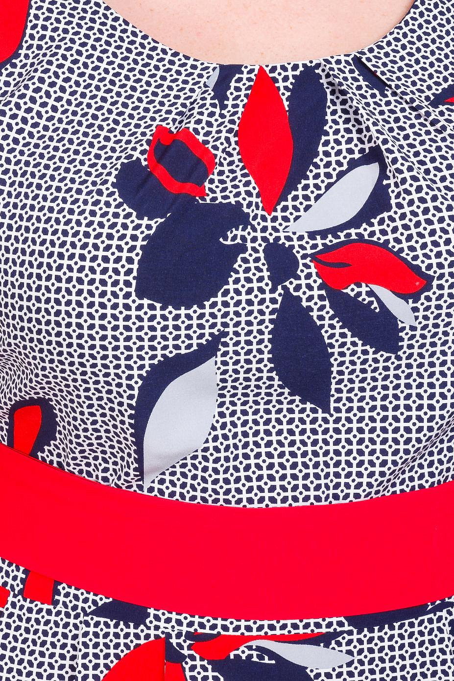 Женское платье с поясом