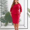 Женский костюм с юбкой больших размеров нарядный