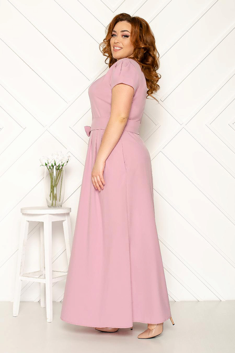 Платье однотонное летнее