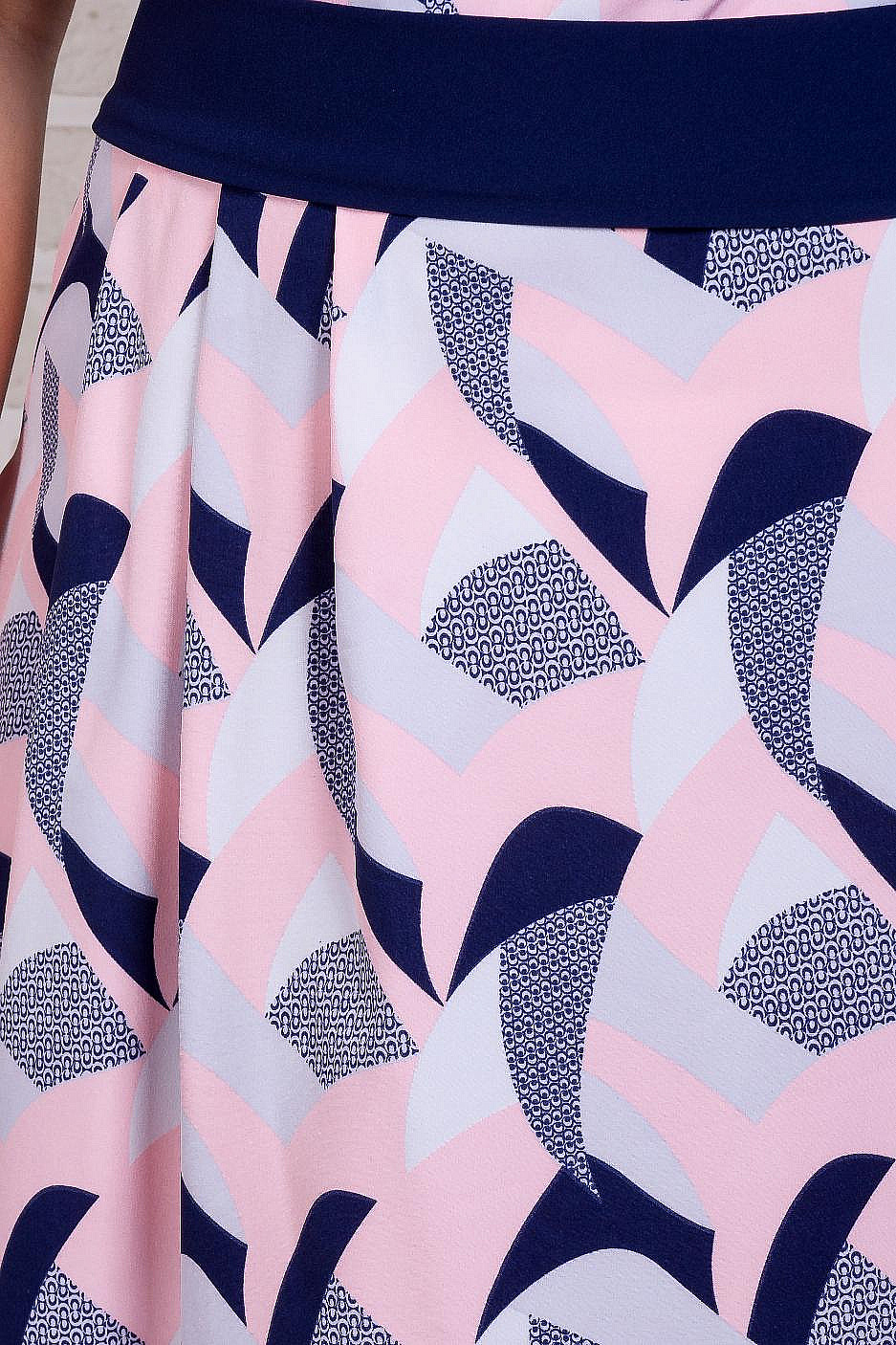 Женское платье с поясом и карманами