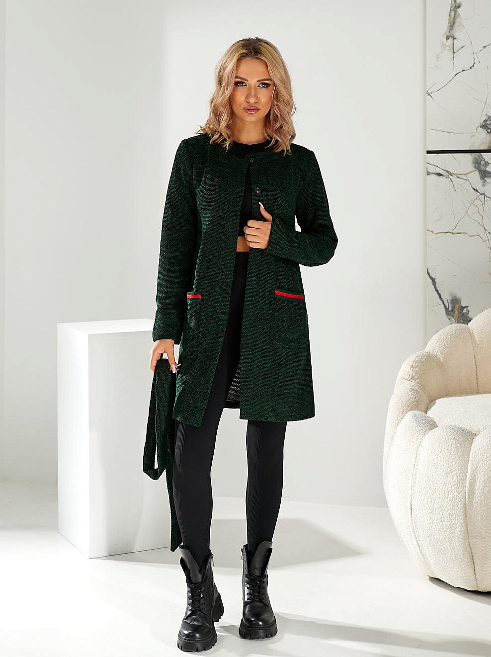 Женский кардиган из букле