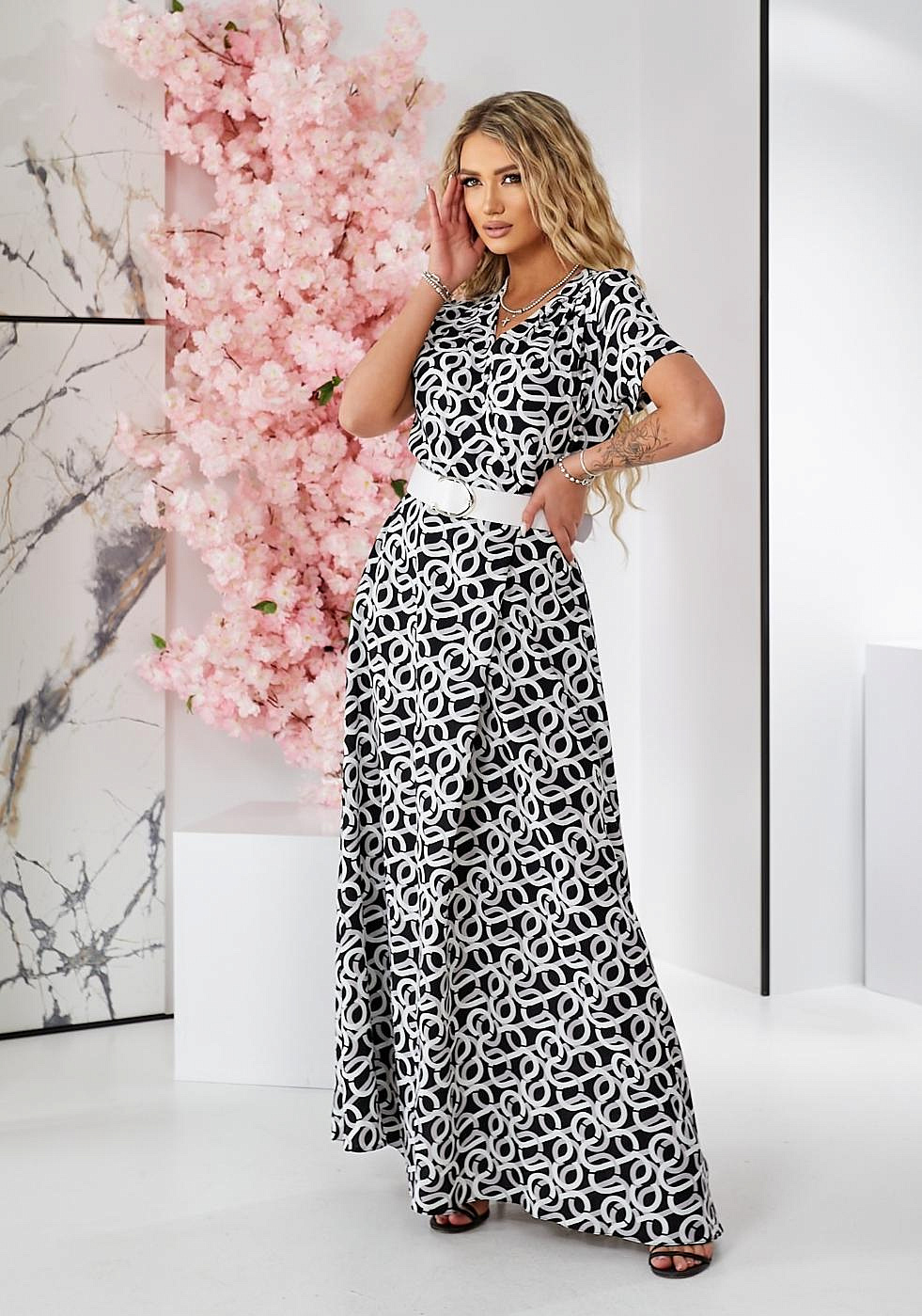 Женское летнее платье на запах