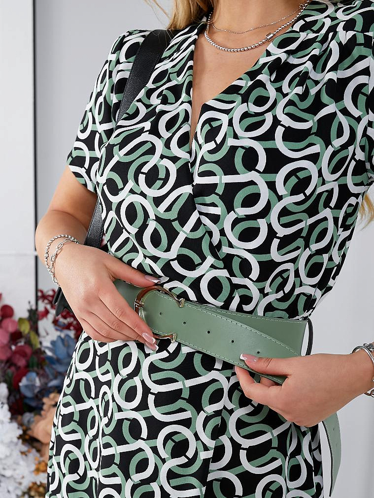 Женское летнее платье на запах