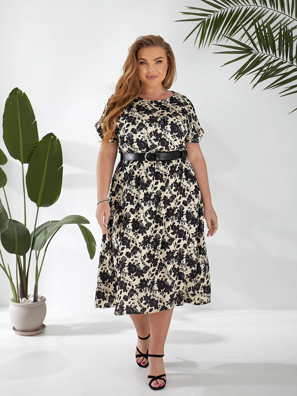 Женское шелковое платье