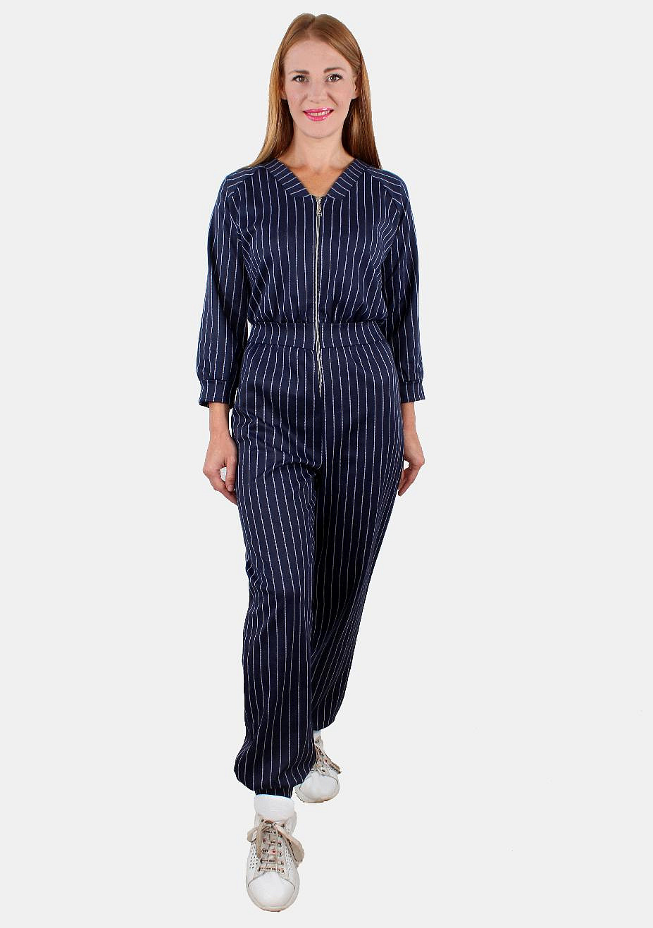 Женский стильный брючный комбинезон