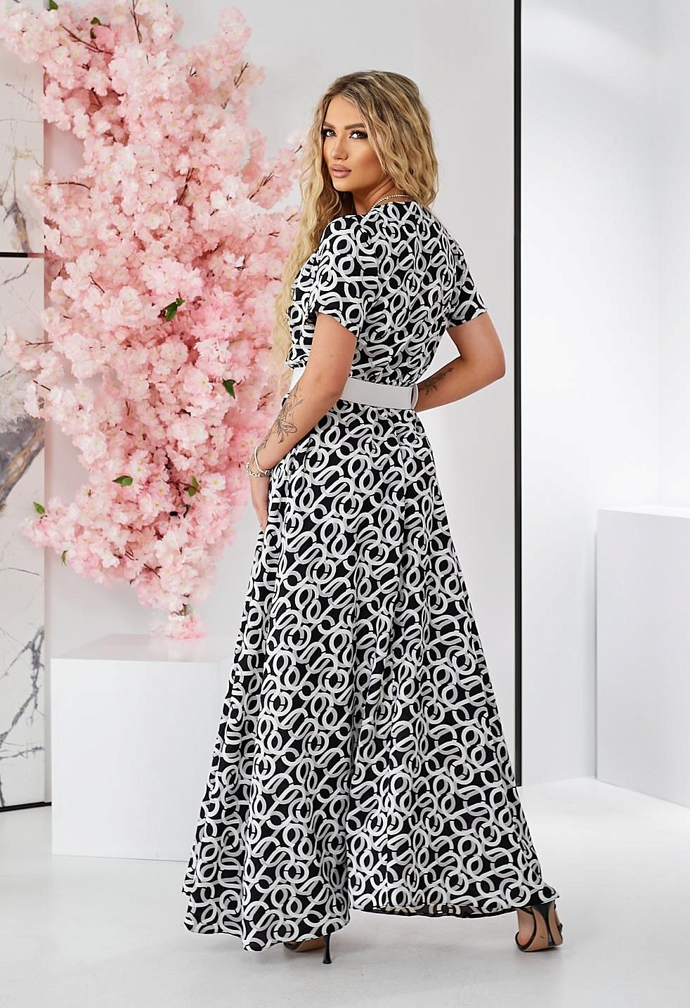 Женское летнее платье на запах