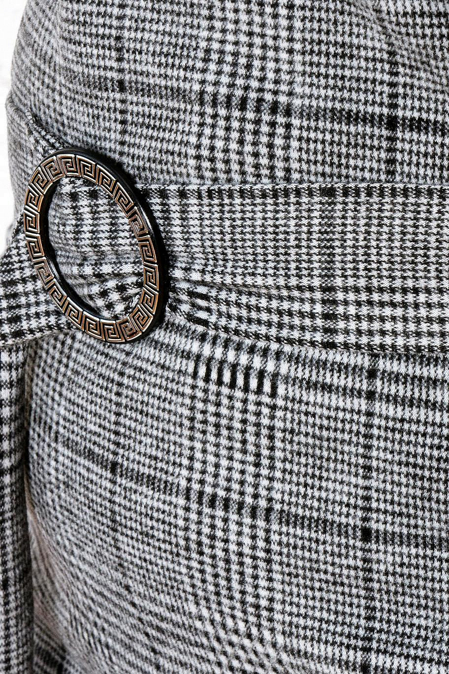 Повседневное платье в клетку