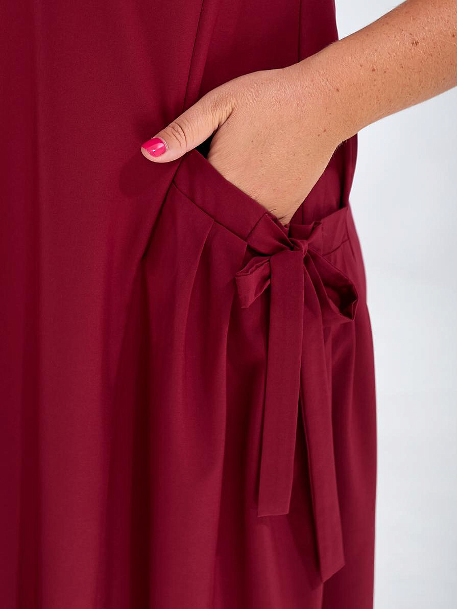 Женское платье однотонное в пол