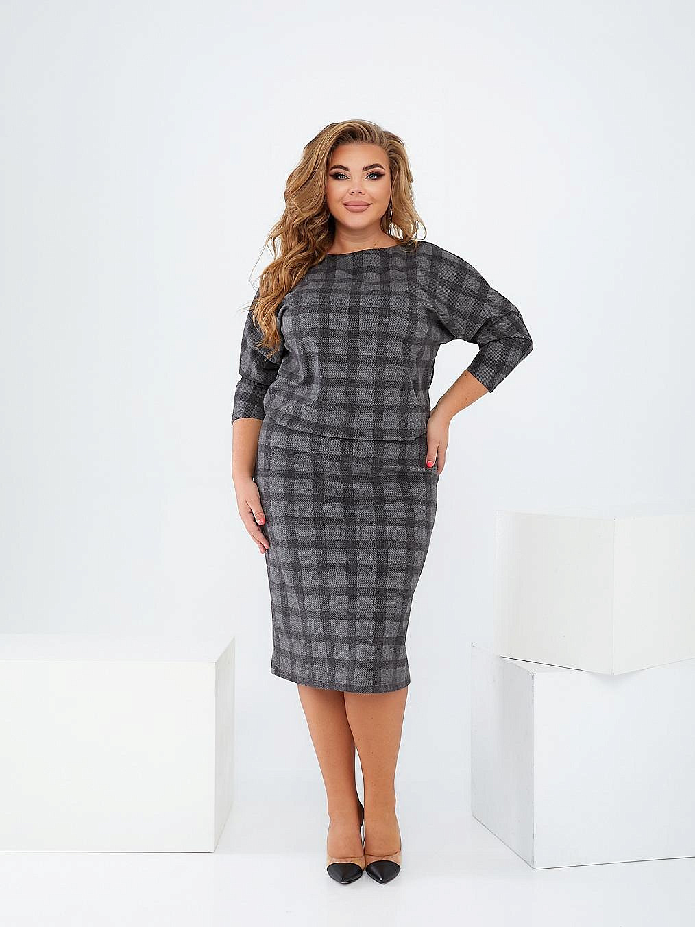 Тёплое патье в клетку