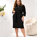 Женское платье футляр с пуговиами