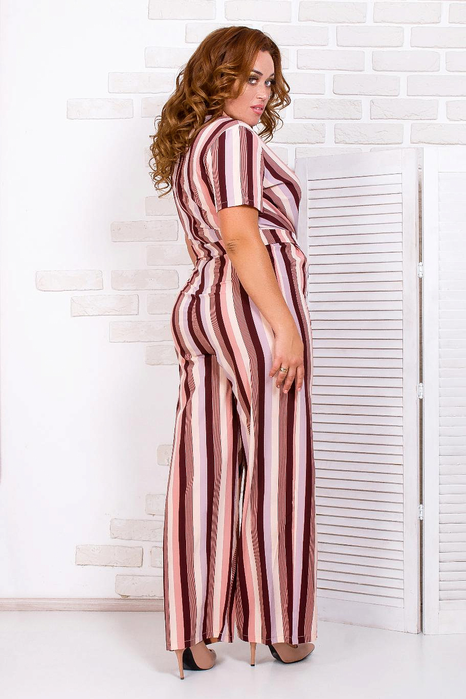 Комбинезон женский с запахом