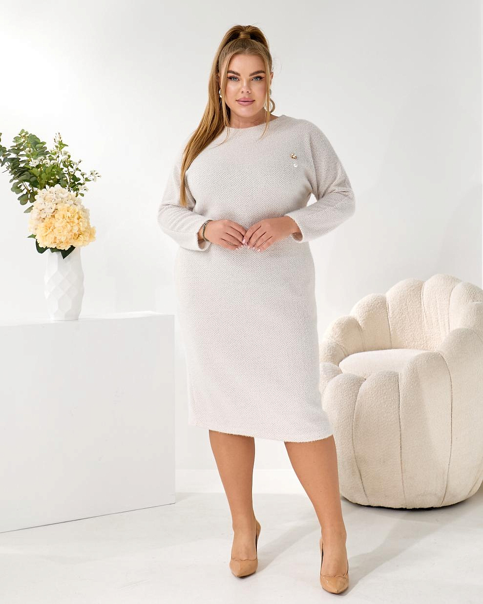 Женское платье ангора