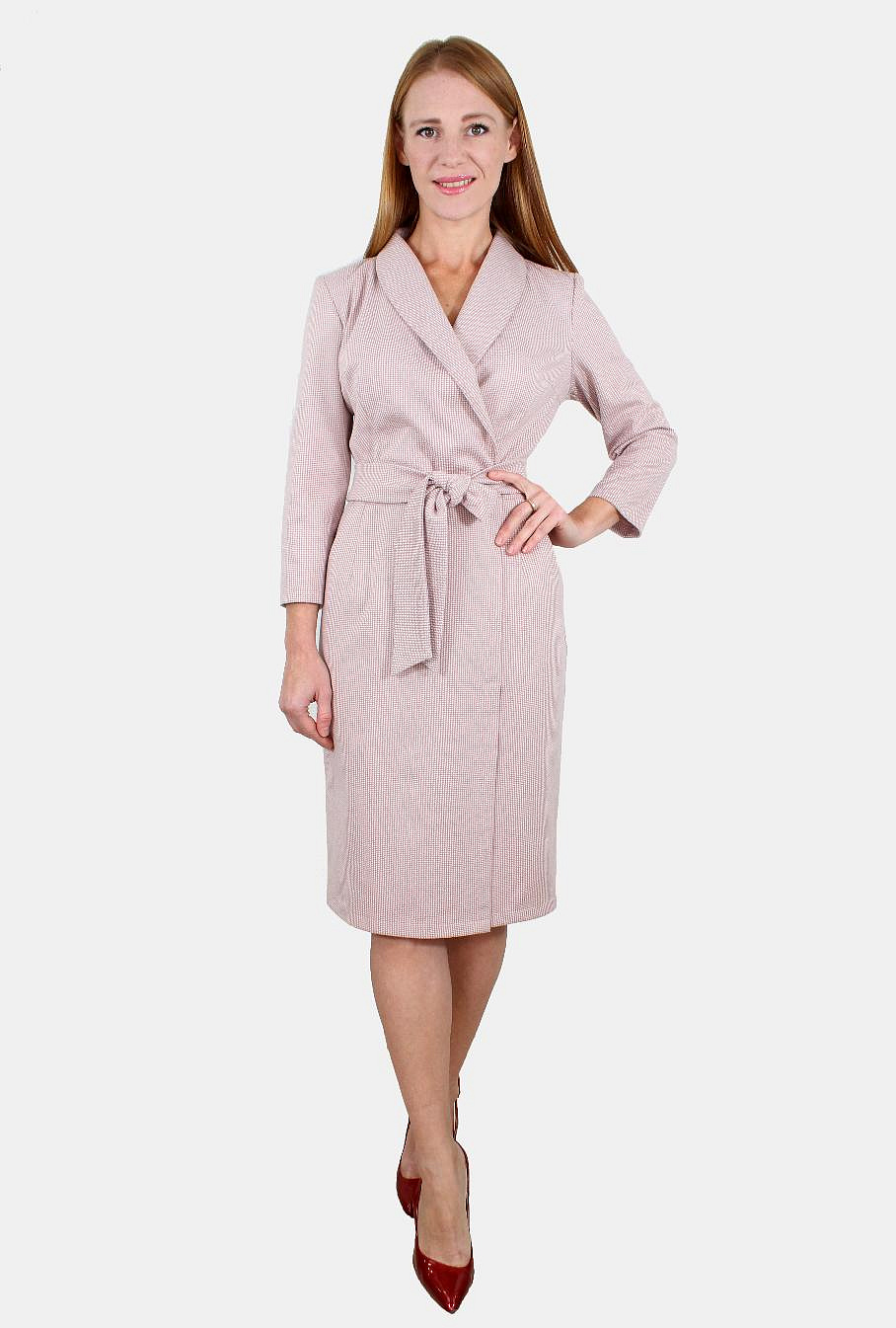 Элегантное платье в клетку с запахом