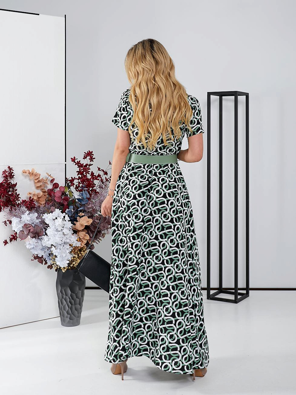 Женское летнее платье на запах