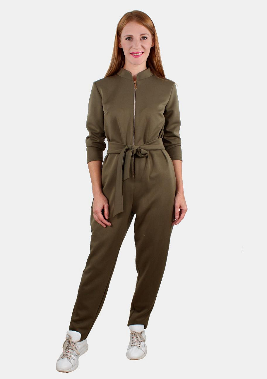 Женский комбинезон на змейке