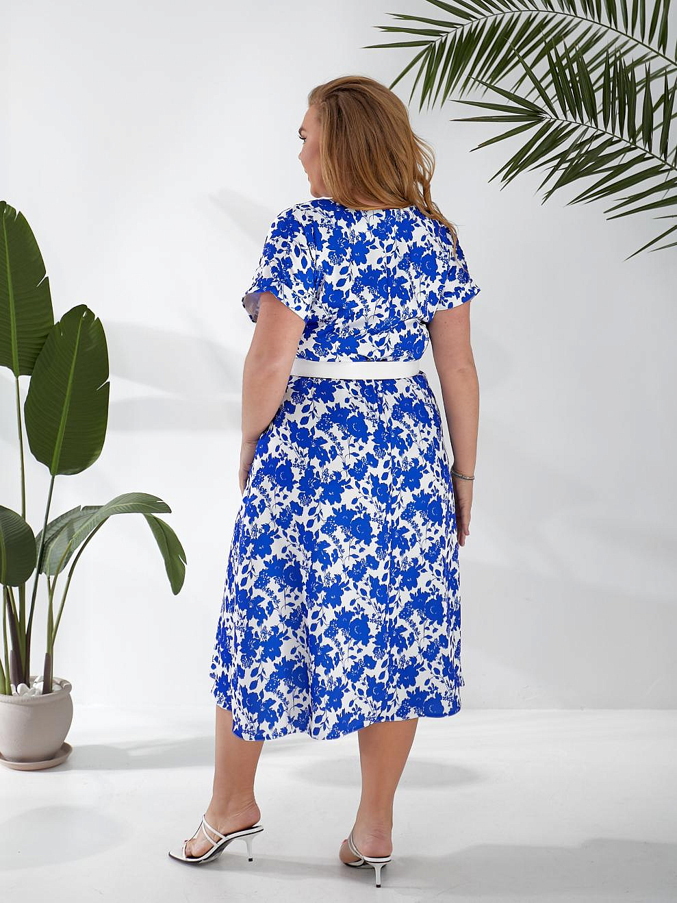 Женское шелковое платье