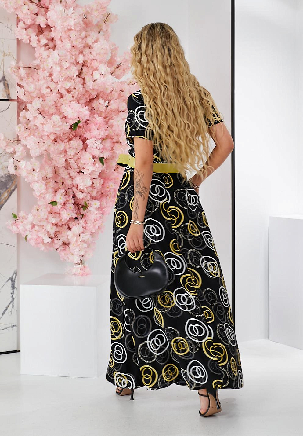 Женское летнее платье на запах